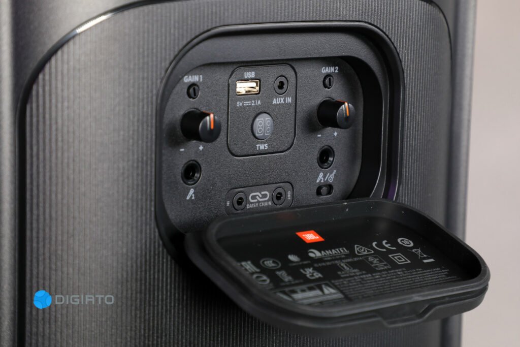 نقد و بررسی اسپیکر بلوتوثی JBL PartyBox 710 10 بررسی اسپیکر بلوتوثی JBL PartyBox 710