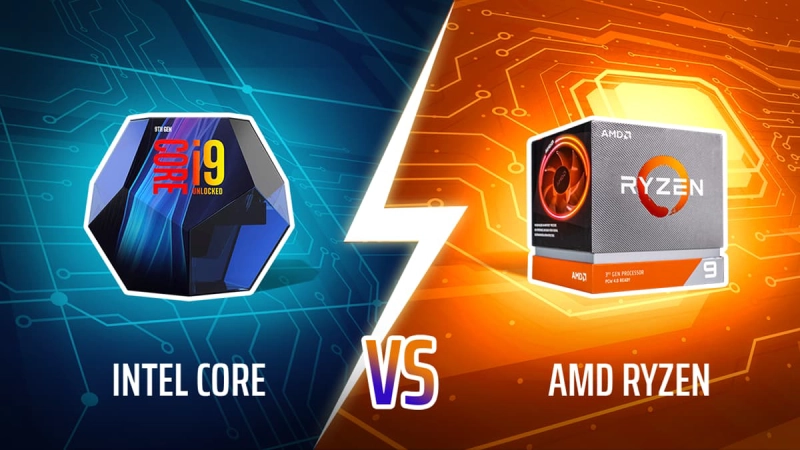 همه چیز دربارهی برند AMD 172 سری رایزن (Ryzen) ایامدی و سری اینتل کور (Intel Core)