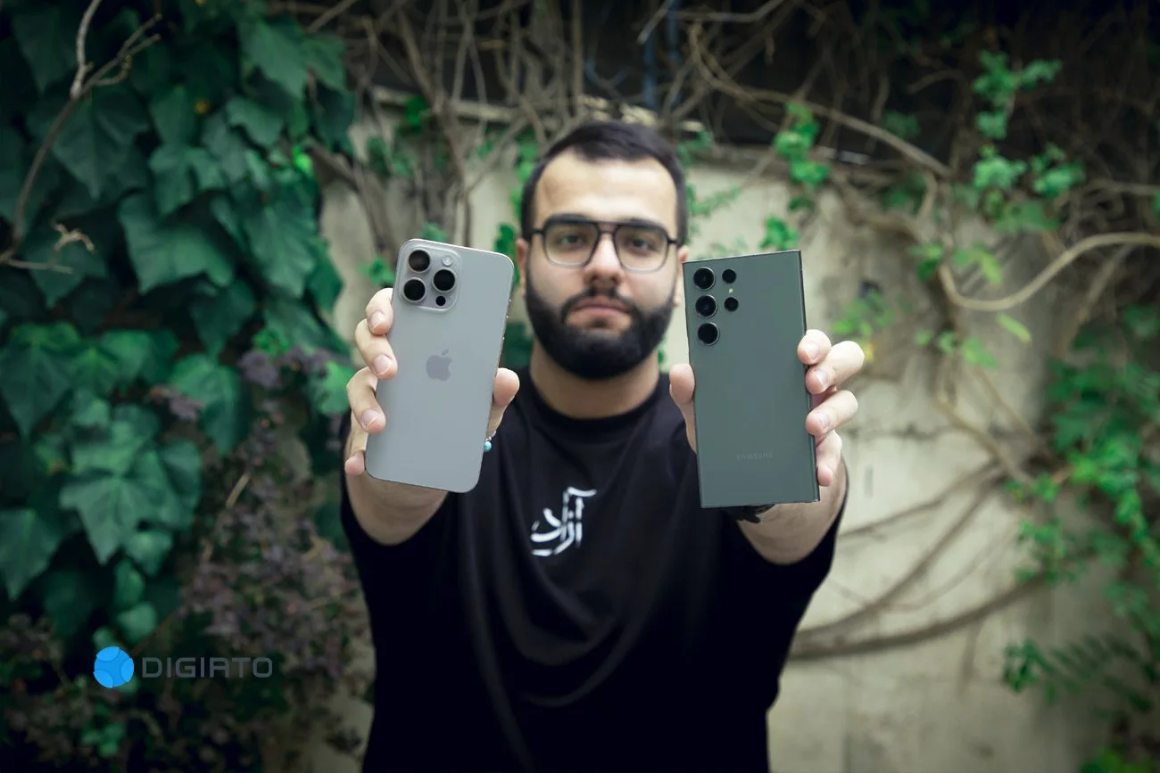 مقایسه آیفون 15 پرو مکس و گلکسی S23 اولترا؛ تقابل قرن 42 مقایسه آیفون ۱۵ پرو مکس و گلکسی اس ۲۳ اولترا