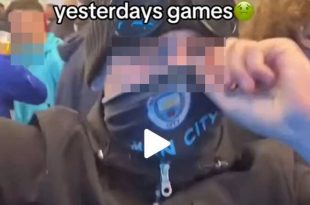 توهین عجیب هواداران تیم رقیب به اسطوره منچستر یونایتد