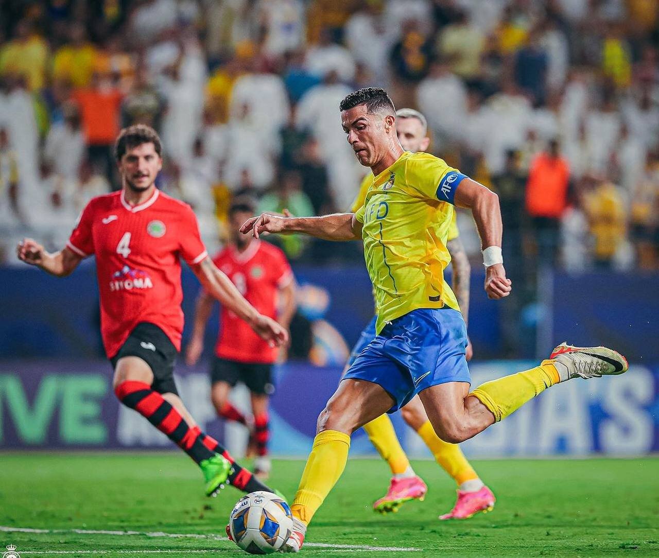 عکس| تاریخ‌سازی رونالدو در آسیا آغاز شد