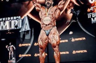 عکس| کری خوانی سنگین هادی چوپان برای مدعیان مسترالمپیا