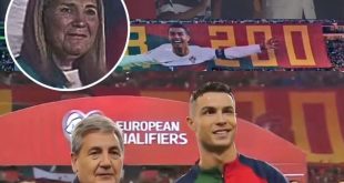 عکس‌| اشک‌های مادر رونالدو پس از جایزه جدید او