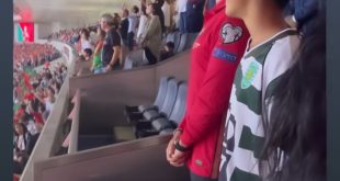 عکس‌| جورجینا تماشاگر شب تاریخی رونالدو؛ استوری عاشقانه برای Cr7