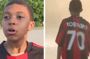 عکس‌| رئال مادرید نه؛ رونمایی از تیم محبوب کودکی امباپه