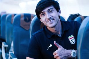 عکس‌| سردار آزمون با ساعت لاکچری و گران‌قیمت در تیم ملی