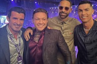 عکس‌| ملاقات کریستیانو رونالدو با همسایه قدیمی‌اش