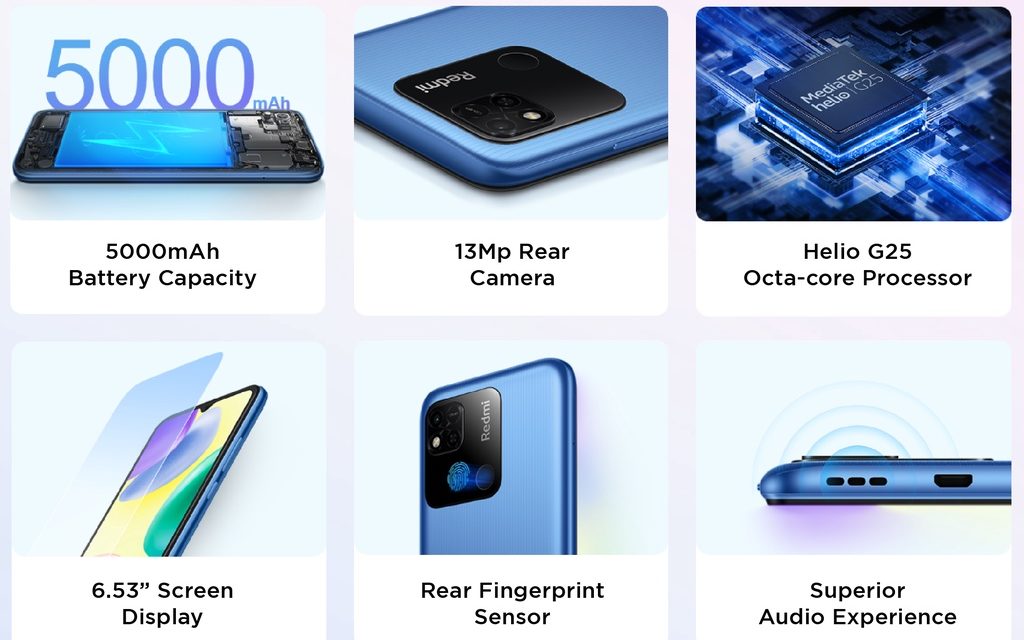 راهنمای خرید گوشی گیمینگ ارزان قیمت 140 گوشی شیائومی مدل REDMI 10A