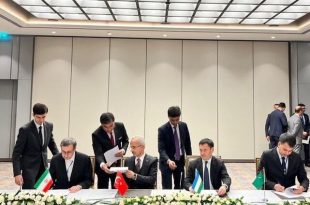 امضای برنامه عملیاتی راهگذر حمل و نقلی چین به اروپا از مسیر ایران