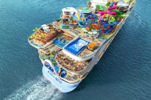 ساخت بزرگ‌ترین کشتی جهان به پایان رسید؛ آغاز سفرها از اوایل سال 2024