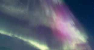 تصویر روز ناسا: نورهای شبانه در «ققرتاق»