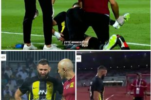 بنزما پیش از بازی با سپاهان مصدوم شد