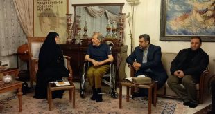 دیدار مدیرعامل بنیاد رودکی با پیشکسوت موسیقی لرستان