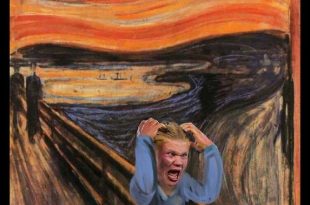 عکس| کاریکاتوری که باعث شد ارلینگ هالند برای اولین بار بخندد!