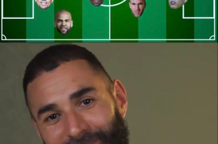 عکس| رونالدو در تیم رویایی بنزما جایی ندارد!