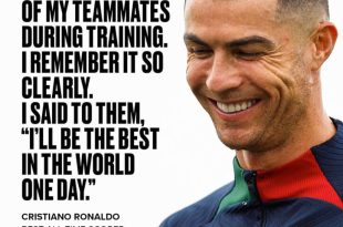 عکس‌| پیام احساسی رونالدو پس از یک شب خاص