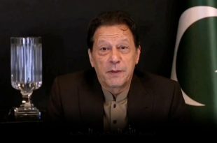 نخست‌وزیر سابق پاکستان با هوش مصنوعی از داخل زندان سخنرانی کرد!