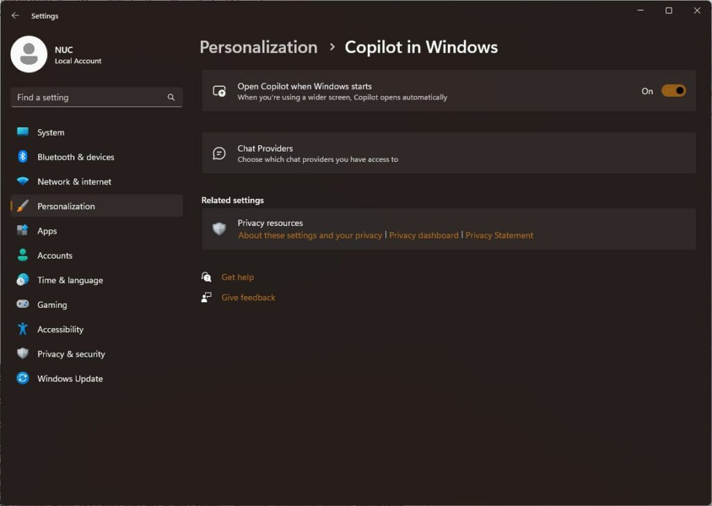 مایکروسافت در حال آزمایش قابلیت اجرا خودکار Copilot روی ویندوز 11 است 3 1705071720 737 مایکروسافت در حال آزمایش قابلیت اجرا خودکار Copilot روی ویندوز