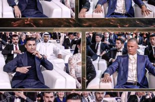 عکس| حمایت ویژه رونالدو از هالند؛ جایزه حق اوست!