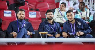 عکس| ۳ مصدوم تیم ملی در ورزشگاه خلیفه قطر