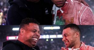 عکس‌| خنده‌های امباپه در ملاقات با مریخی در پاریس