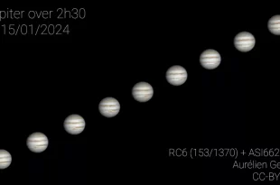 مشتری در 2 ساعت و 30 دقیقه