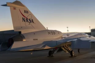 ناسا از جت مافوق صوت و بی‌صدای X-59 رونمایی کرد