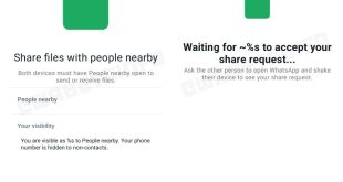 واتس‌اپ روی قابلیتی شبیه AirDrop اپل و QuickShare اندروید کار می‌کند