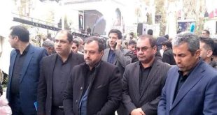 وزیر اقتصاد در محل گلزار شهدای کرمان حضور یافت