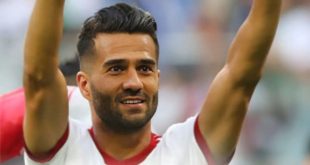 پوستر تیم‌ملی پس از خداحافظی شجاعی از دنیای فوتبال