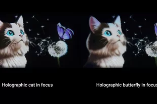 توسعه اولین هولوگرام جهان با وضوح شبکیه چشم
