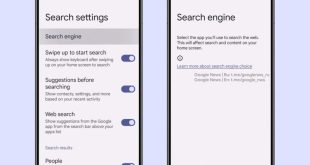 گوگل احتمالاً در پیکسل لانچر انتخاب بینگ به‌عنوان موتور جستجو را ممکن می‌کند