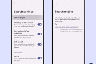 گوگل احتمالاً در پیکسل لانچر انتخاب بینگ به‌عنوان موتور جستجو را ممکن می‌کند