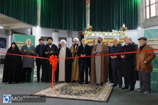 صحن جدید آستان امامزادگان عینعلی و زینعلی(ع) افتتاح شد