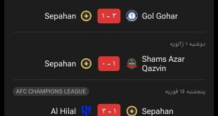 عکس| سپاهانی‌ها قرمزتر از همیشه!