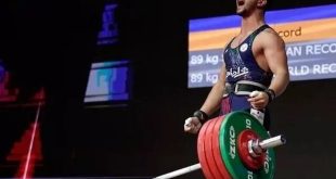 مدال طلای آسیا بر گردن جوانی از خطه منطقه آزاد ماکو