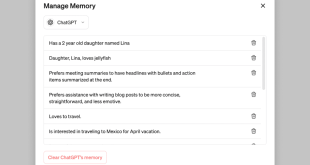 چت‌بات هوش مصنوعی ChatGPT به قابلیت حافظه مجهز می‌شود