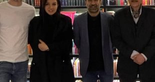 عکس| اصغر فرهادی مهمان ستاره استقلالی و همسرش