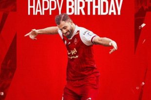 عکس| تبریک تولد به سبک خوشحالی کنعانی‌زادگان