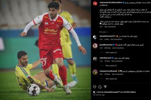 عکس‌| واکنش احساسی یک پرسپولیس پس از رسیدن به آرزوی بچگی