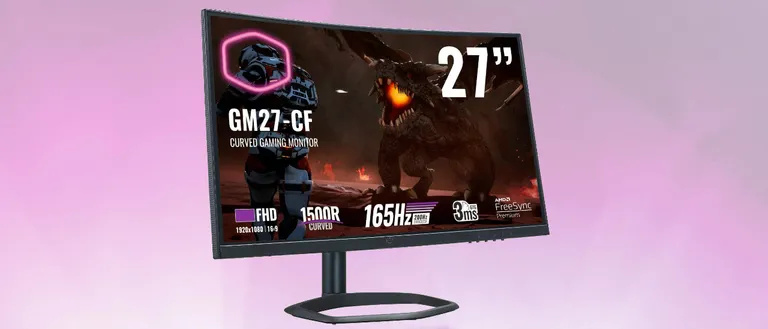 راهنمای خرید بهترین مانیتور گیمینگ_دلچسب 170 مانیتور کولرمستر مدل GM27-CF