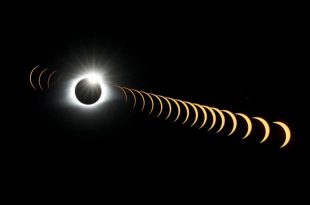 جذاب‌ترین تصاویر خورشیدگرفتگی کامل آمریکا + عکس و ویدیو