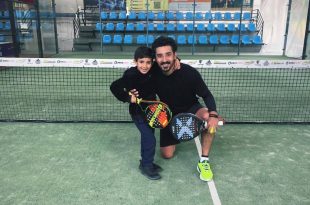 عکس| ورزش مشترک رضا گوچی‌ و پسرش در تهران