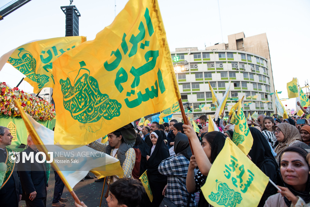 جشن بزرگ امام رضایی‌ها در تهران