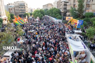 جشن بزرگ امام رضایی‌ها در تهران