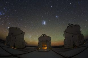 تصویر روز ناسا: سه تلسکوپ ATs