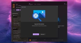 مایکروسافت Phone Link به قابلیت استخراج متن از تصاویر گوشی مجهز شد