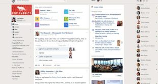 نمایی از رابط کاربری Workplace متا