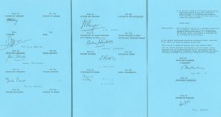 the signing of convention of the new European Space Research Organisation (ESRO) took place