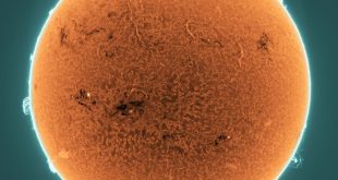 برجستگی‌ها و رشته‌ها در خورشید فعال